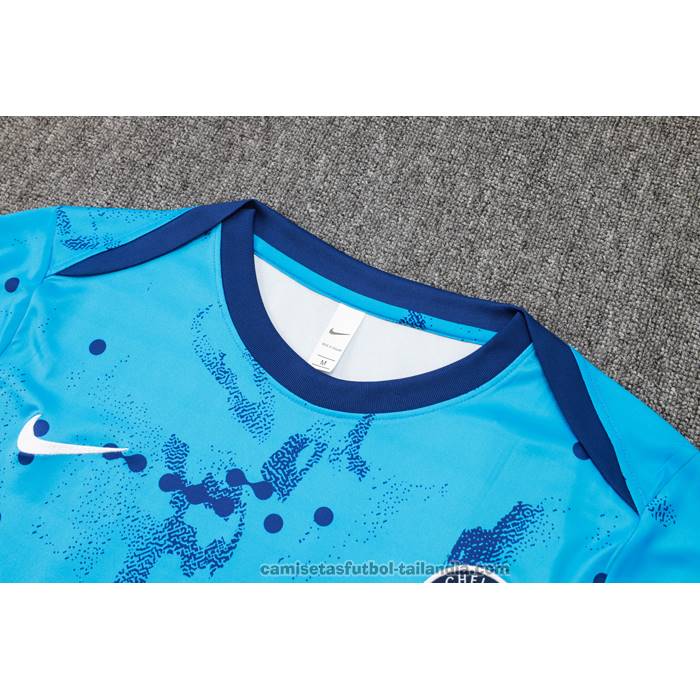 Chandal del Chelsea Manga Corta 24/25 Azul - Pantalon Corto
